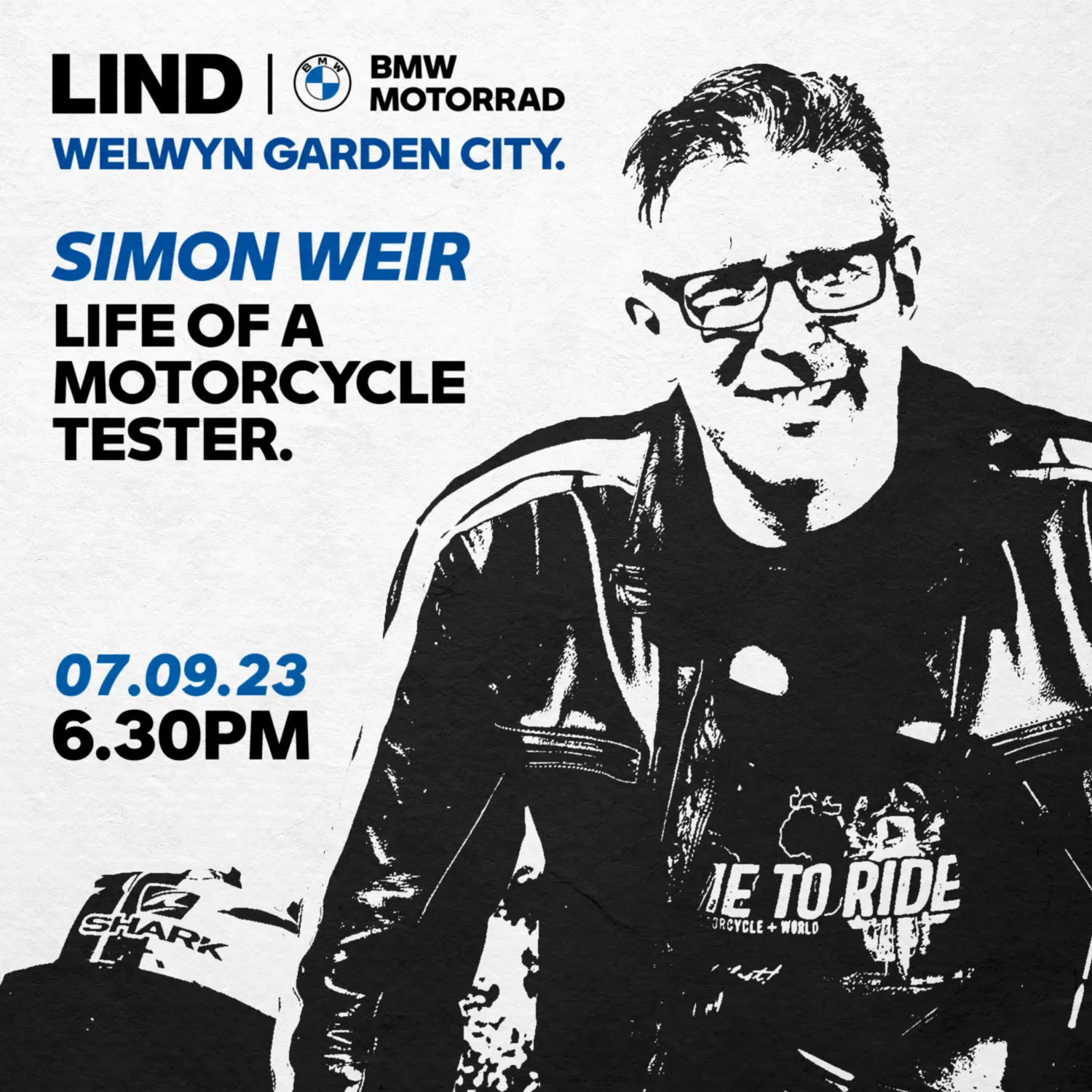 An Evening with Simon Wier at BMW Welwyn Garden City