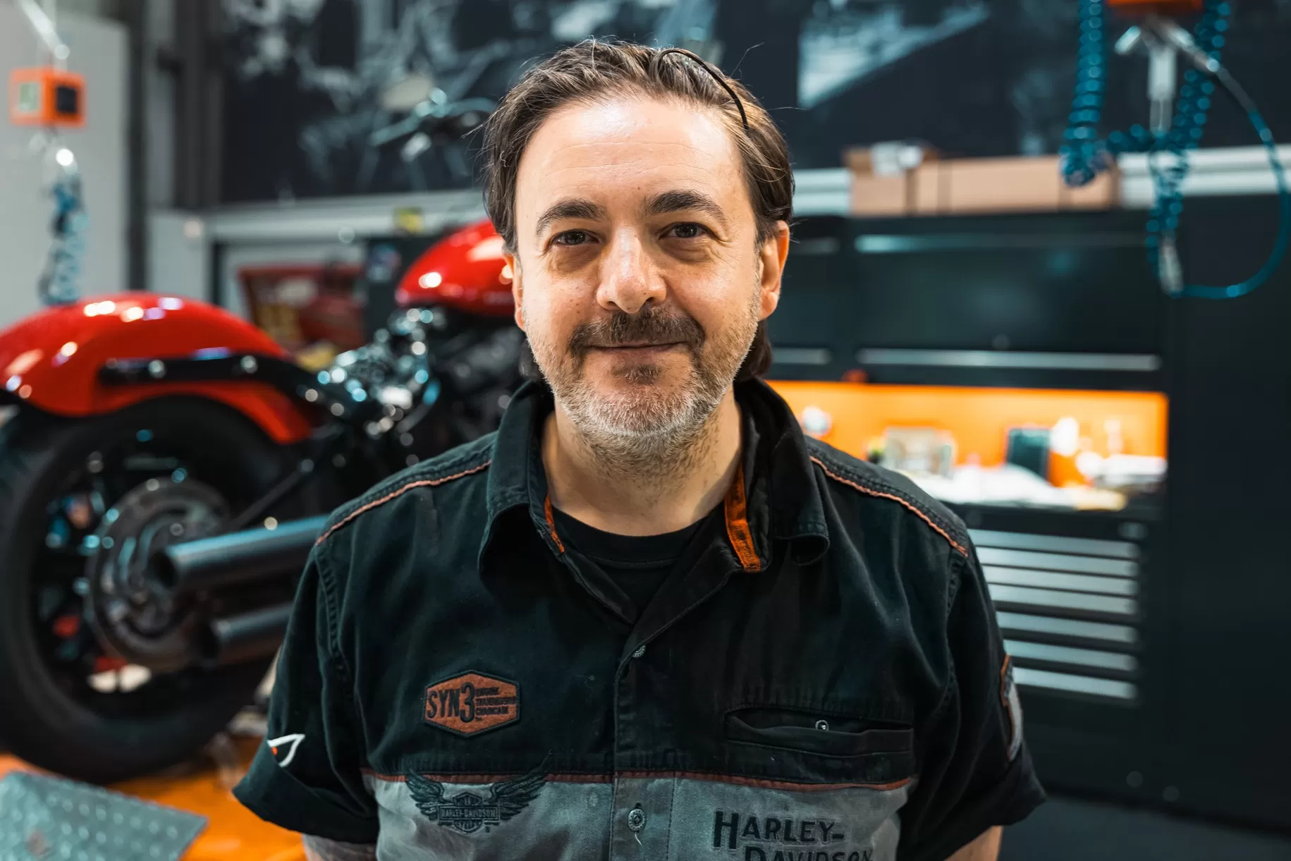 Technical Expert Reading Harley-Davidson
