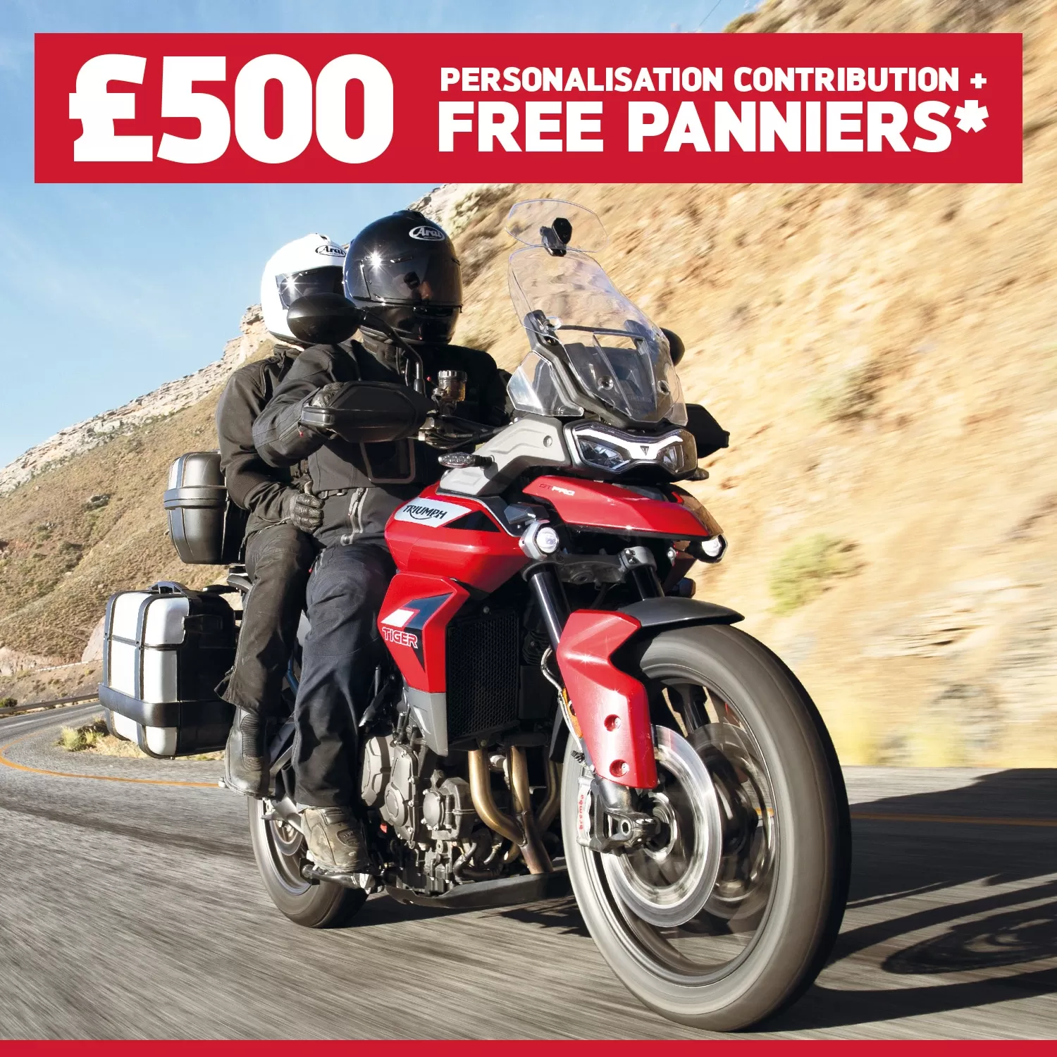 Triumph Tiger 900 Free Panniers