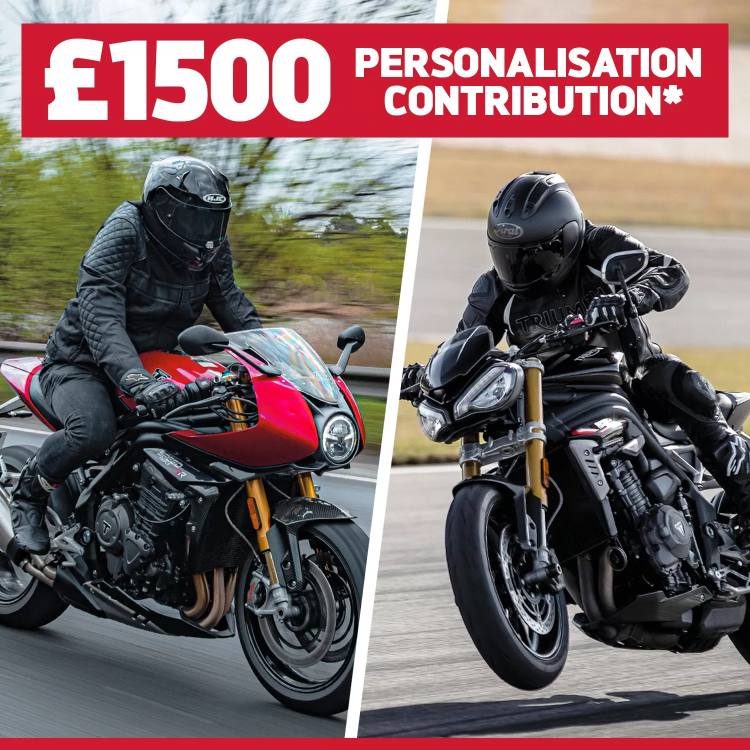 Speed Triple RS & Speed Triple RR Offer