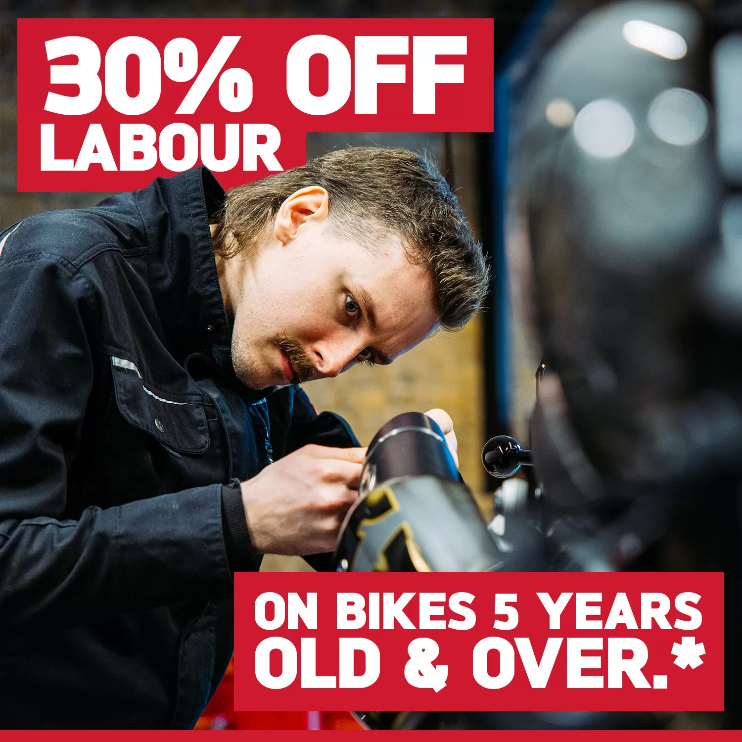 Triumph 30% Off Labour