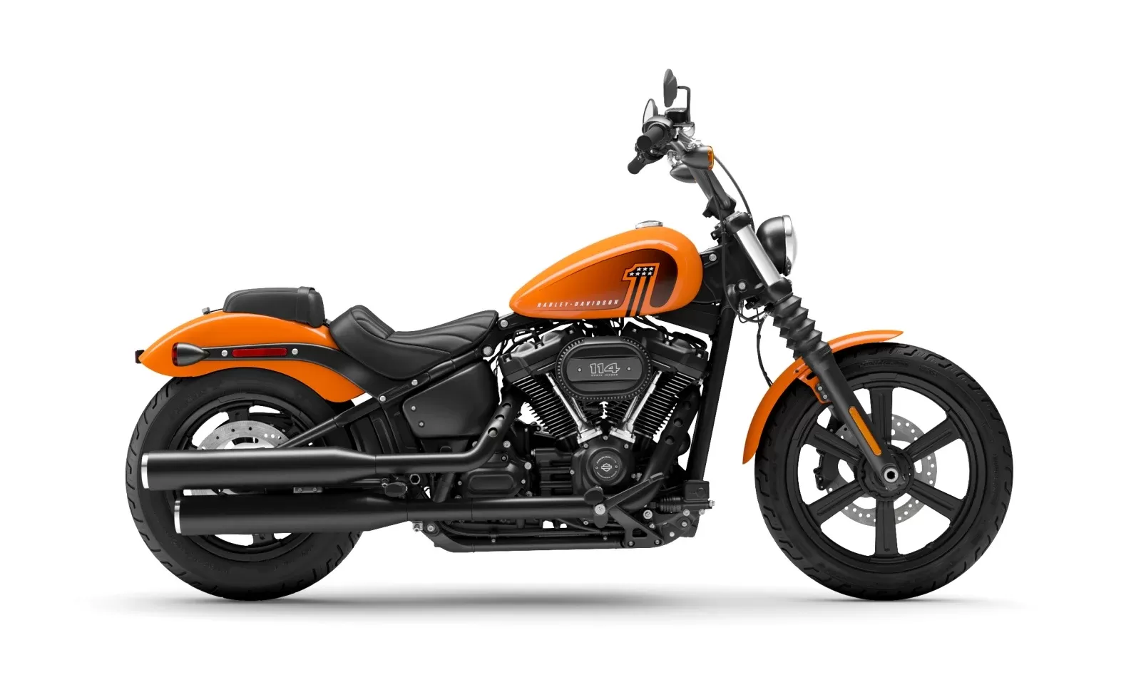 Baja Orange Harley-Davidson Street Bob 2024