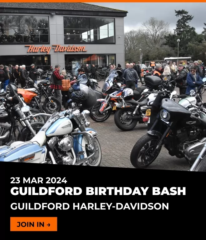 23 March Guildford Harley-Davidson Birthday Bash