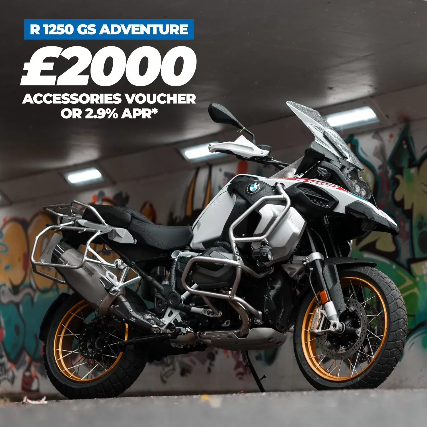 BMW R 1250 GS Adventure Luggage and Finance Offer 2024