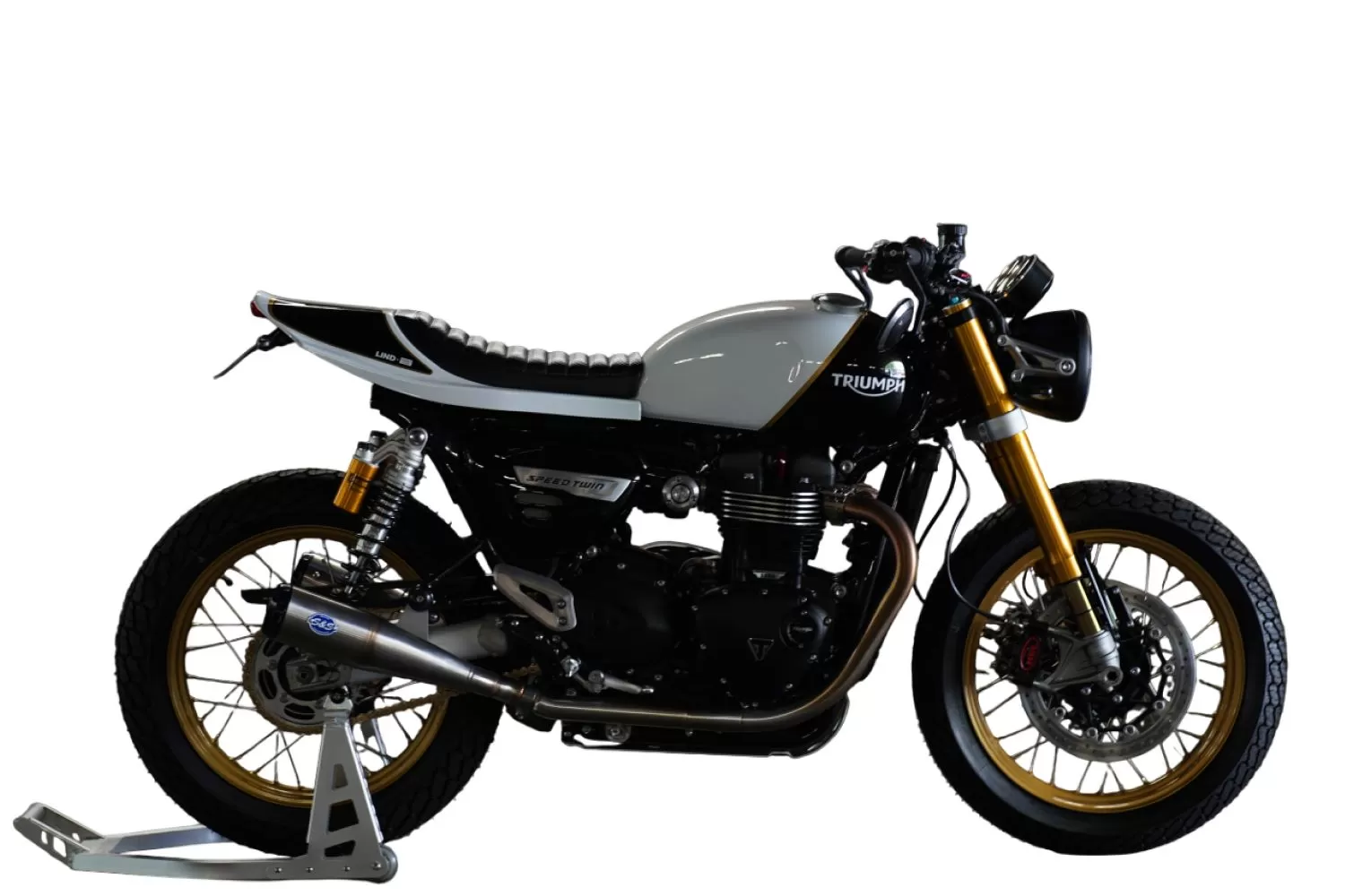 Custom Triumph Speed Twin Tracker Stockwell Design