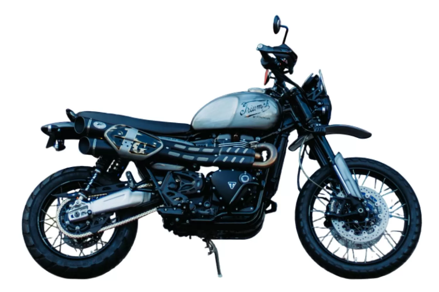 Custom Triumph Scrambler 1200 Steel Stockwell Design