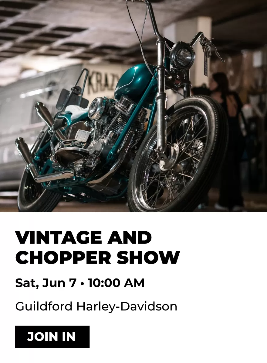 7 June 2025 - Guildford Harley-Davidson Vintage & Chopper Show