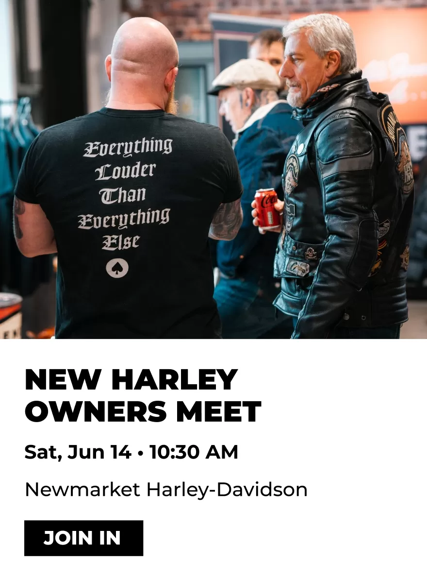 14 June 2025 - Newmarket Harley-Davidson New Harley Owners Meet