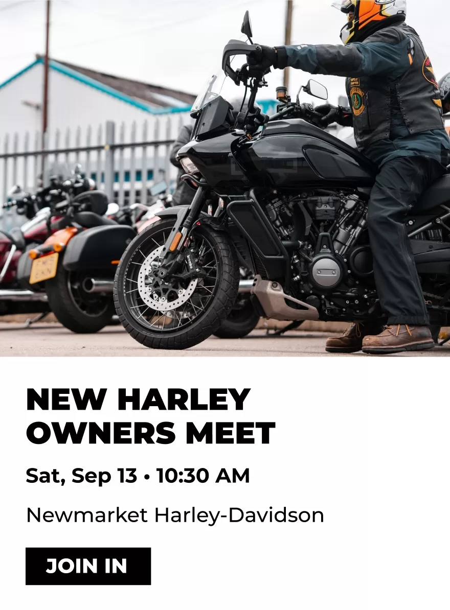 13 September 2025 - Newmarket Harley-Davidson New Harley Owners Meet