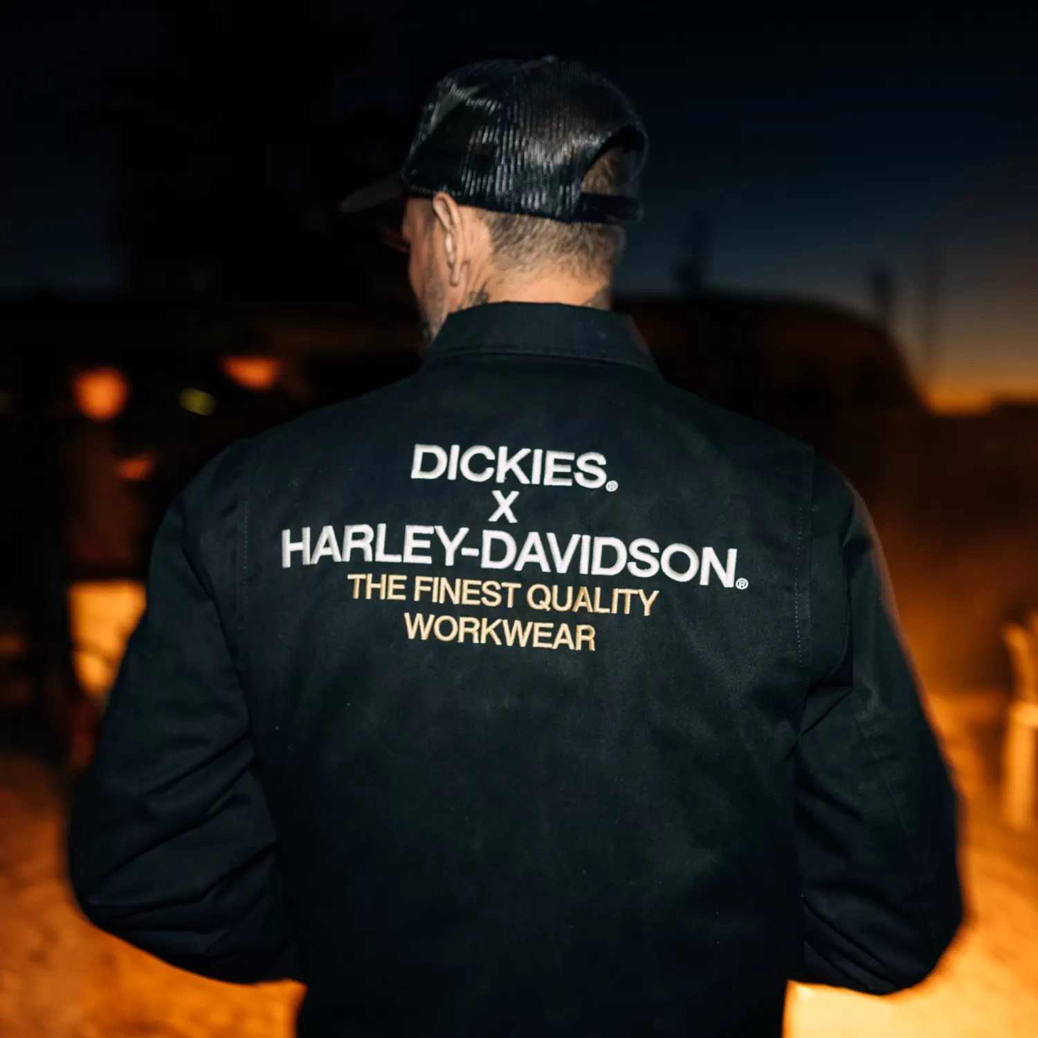Dickies x Harley-Davidson ワークジャケット Mサイズ Dickies x Harley-Davidson Quilted Lined Eisenhower Jacket