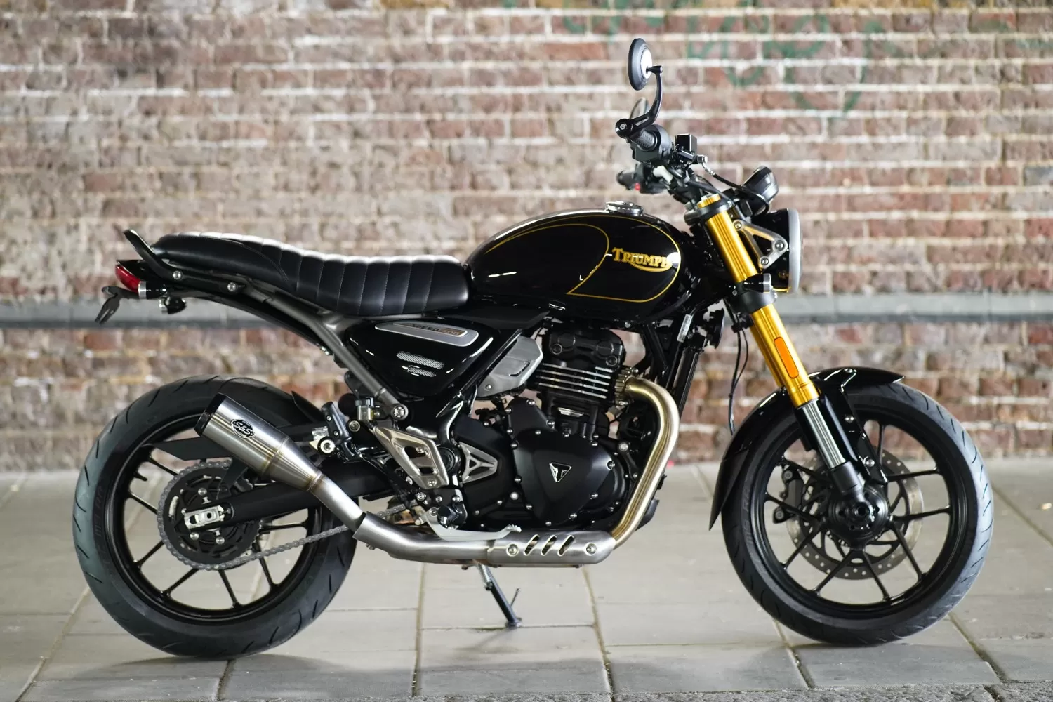 Custom Triumph Ellmer 400 Stockwell Design
