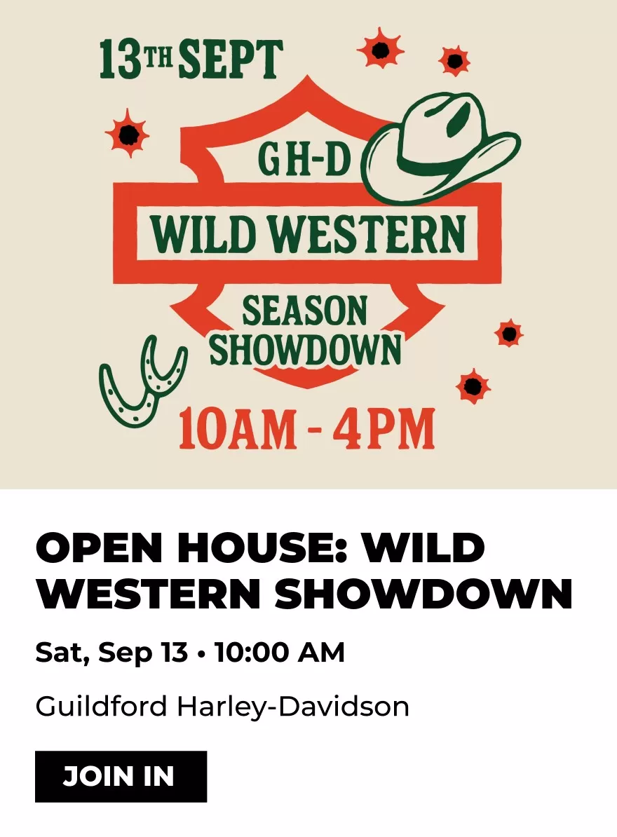 13 September 2025 - Guildford Harley-Davidson Open House Wild Western Showdown