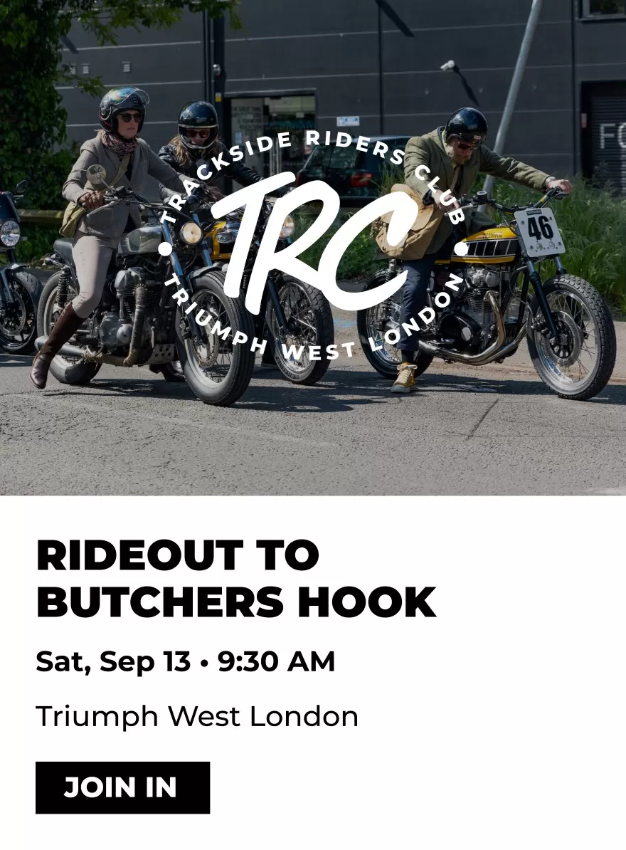 13 September 2025 - Triumph West London Rideout to Butchers Hook