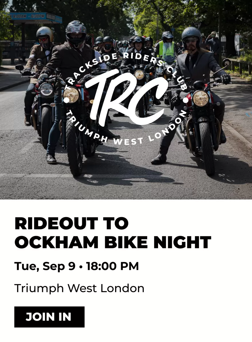 9 September 2025 - Triumph West London Rideout to Ockham Bike Night