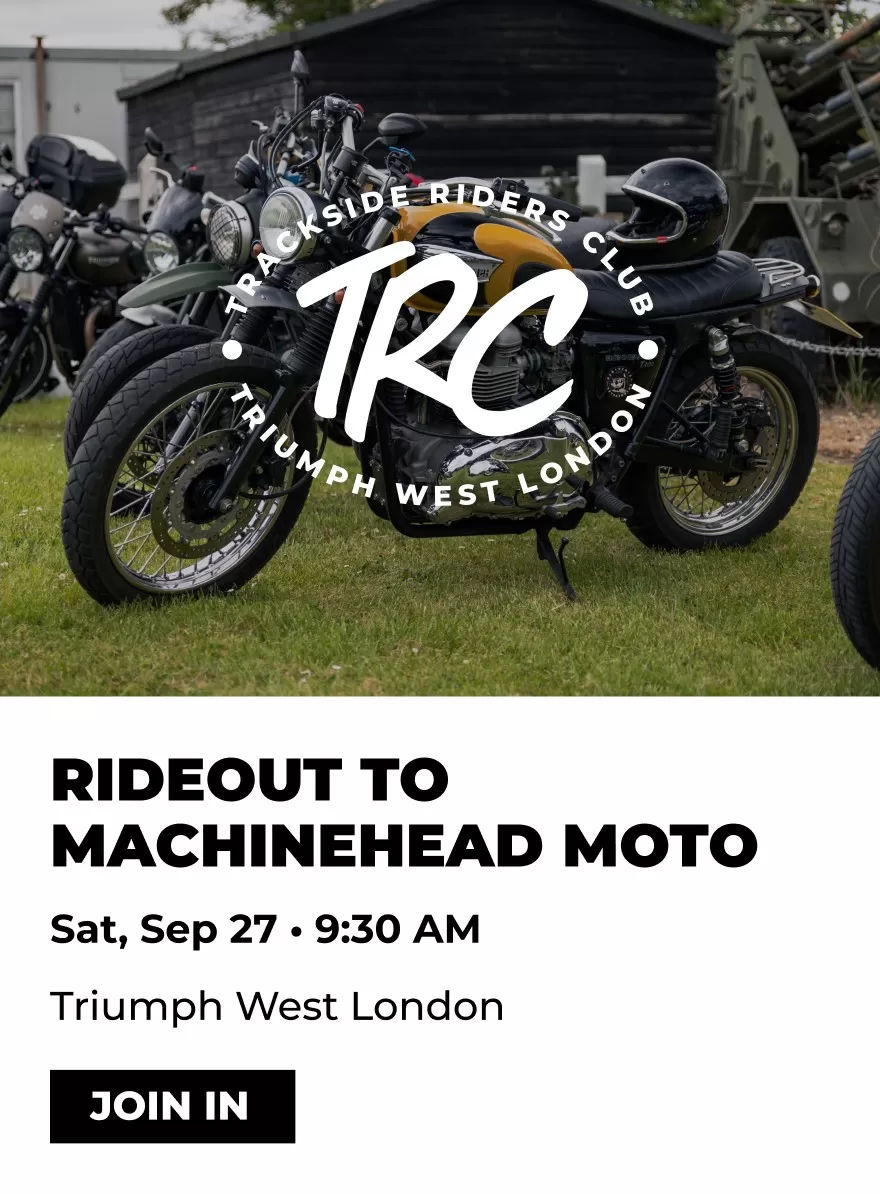 27 September 2025 - Triumph West London Rideout to Machinehead Moto