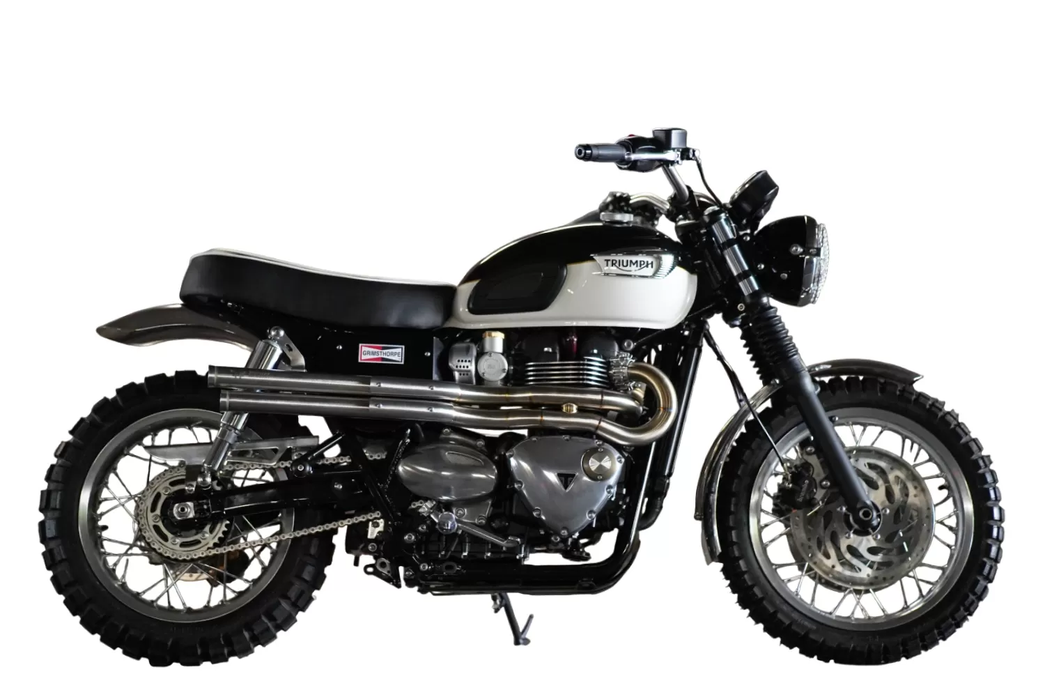 Custom Triumph Grimsthorpe Growler T120 Stockwell Design London