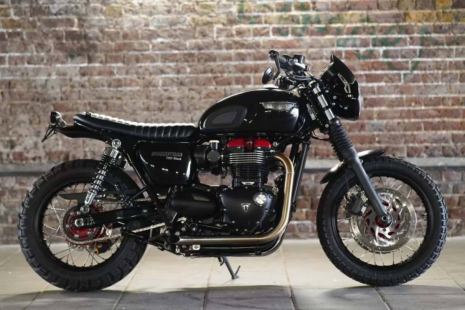 Custom Triumph Scoria T120 Stockwell Design London