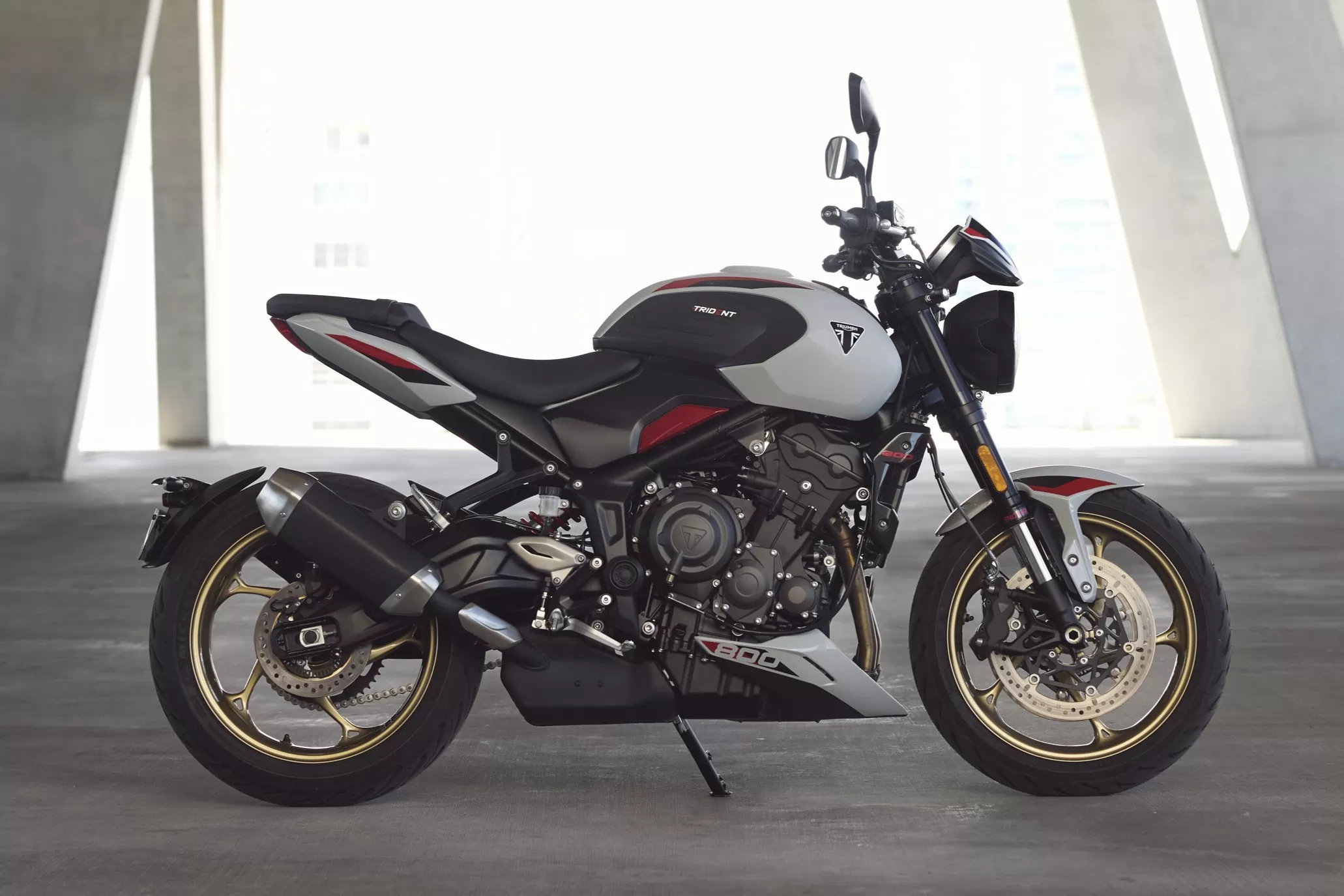 2026 Triumph Trident 800 Ash Grey 2026 Triumph Trident 800 Ash Grey