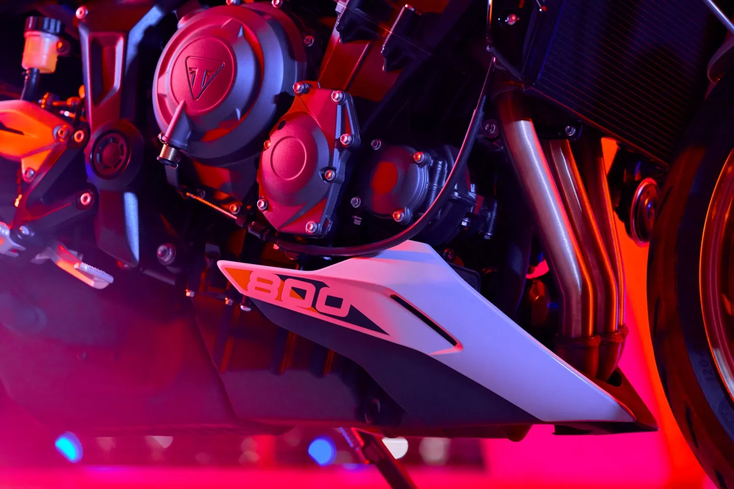 2026 Triumph Trident 800 Engine 2026 Triumph Trident 800 Engine