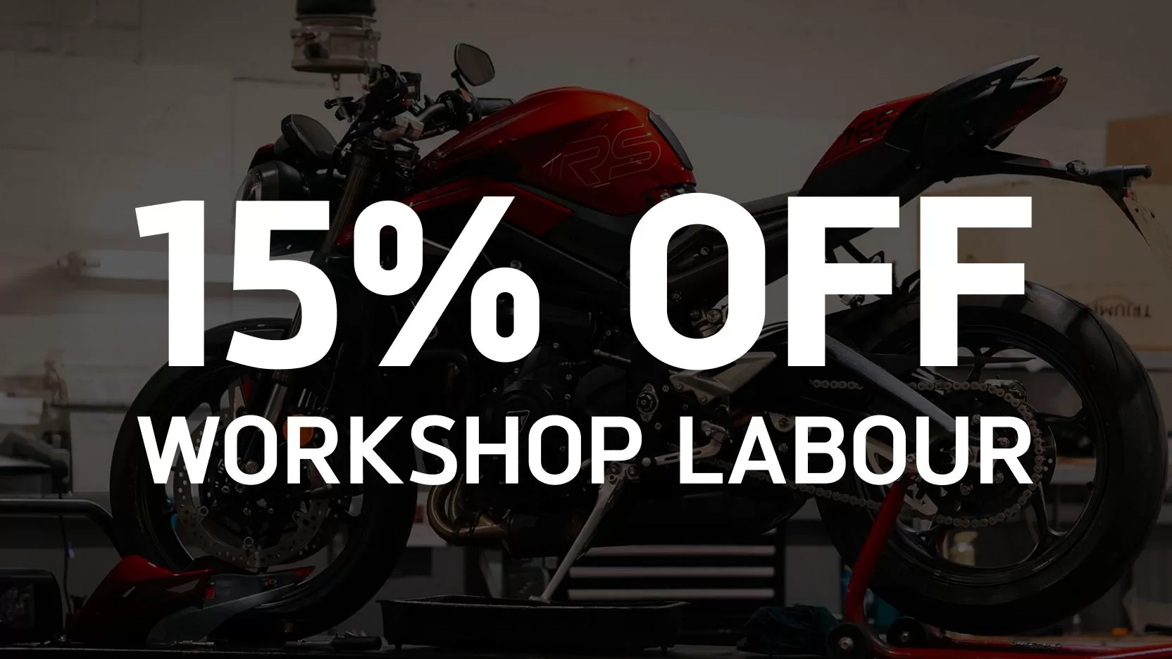 15% Off Winter Workshop Labour with LIND Triumph