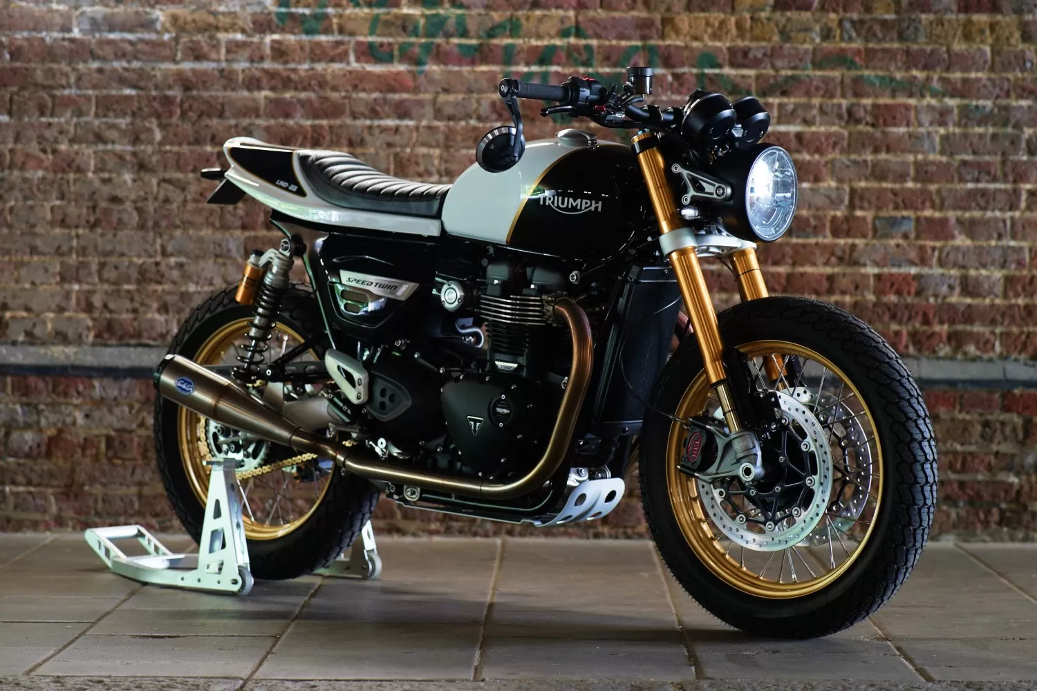 Custom Triumph Speed Twin Street Tracker Vauxhall, London