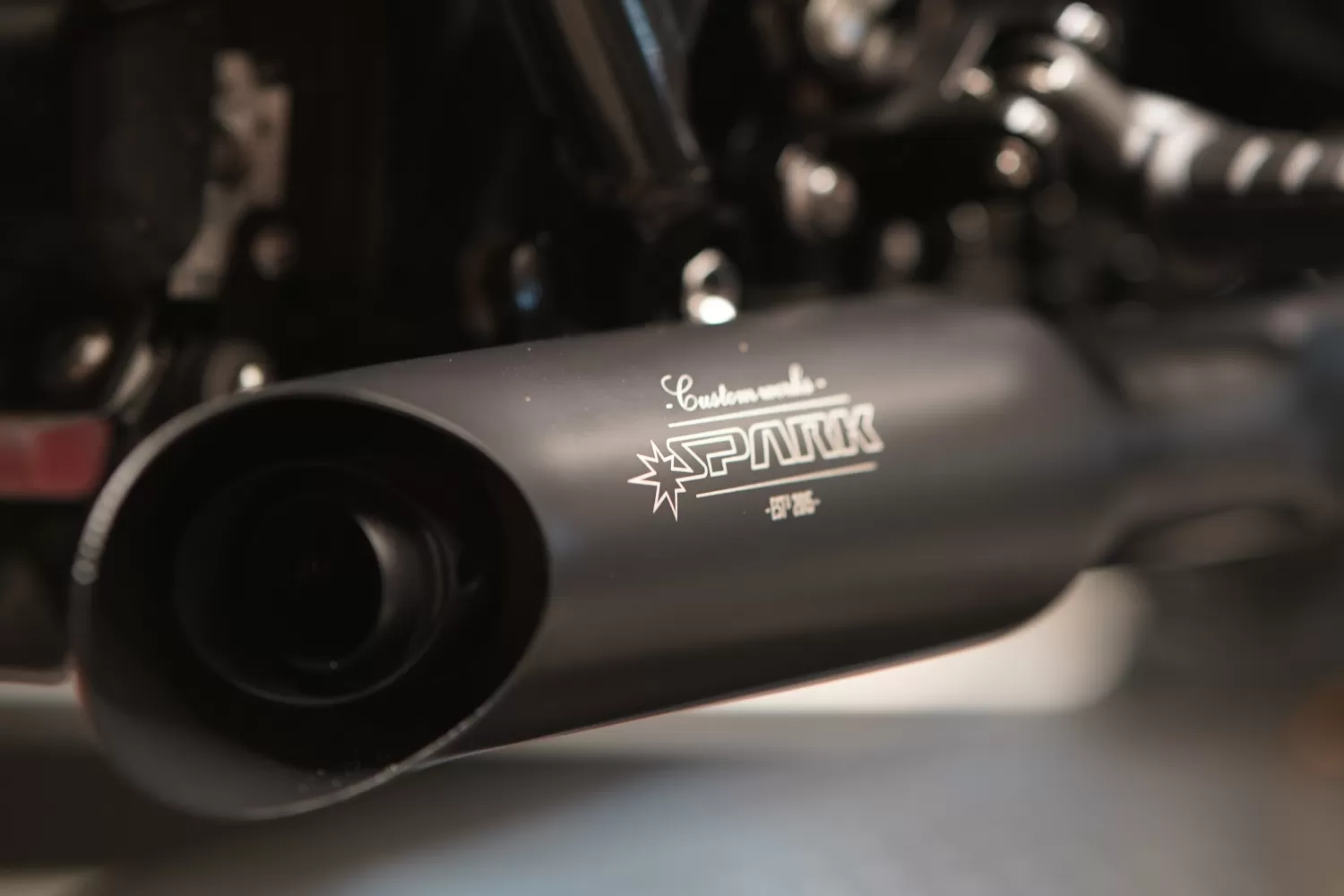 Custom Triumph Exhaust Upgrade