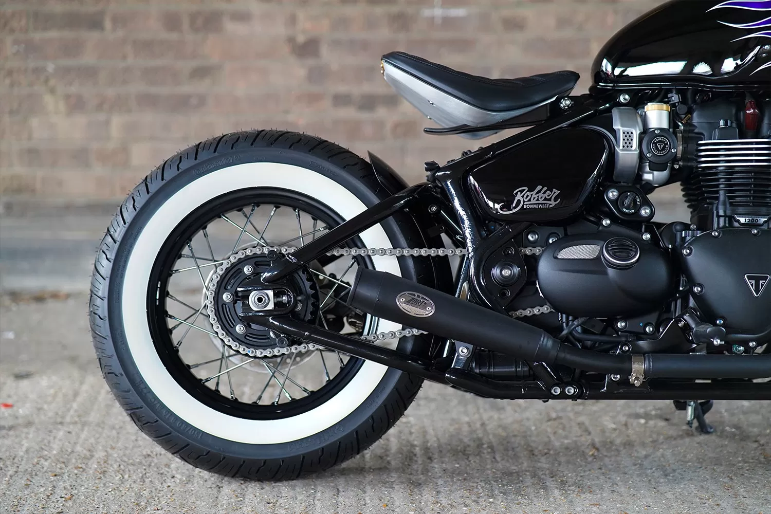 Custom Triumph Hot Rod Bobber by LIND x Stockwell Design
