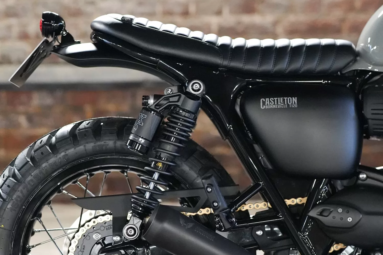 Custom Triumph Alchemist Thruxton RS by LIND x Stockwell Design at Triumph London