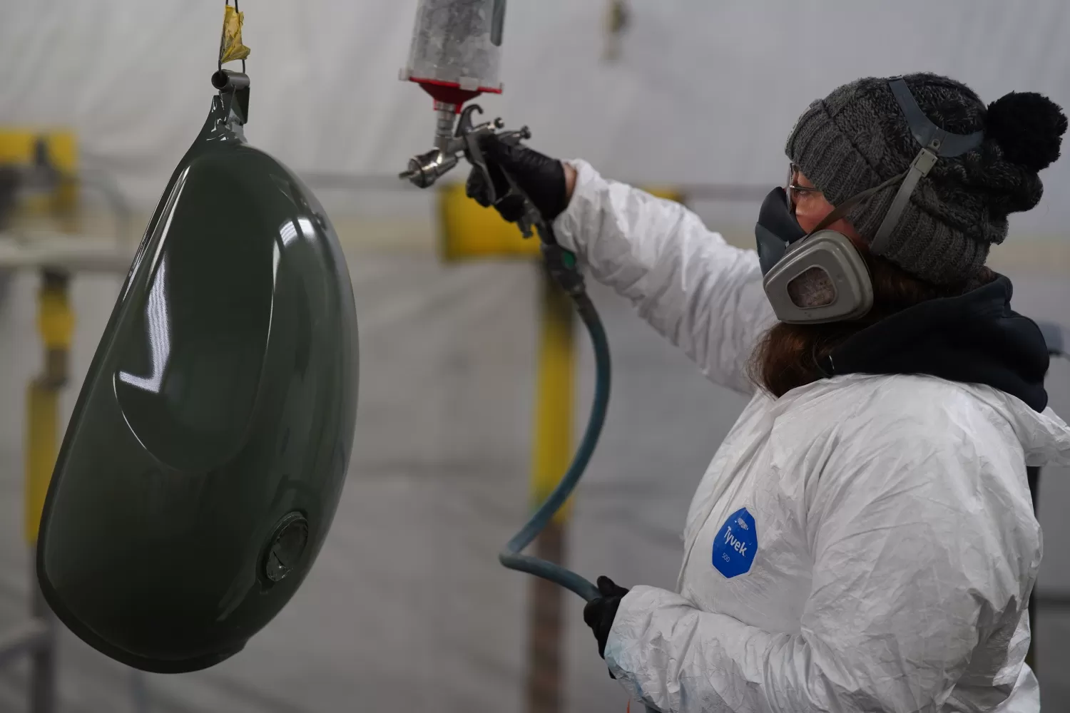 Custom Triumph Highland Speed Twin by LIND x Stockwell Design painted by Image Design Custom