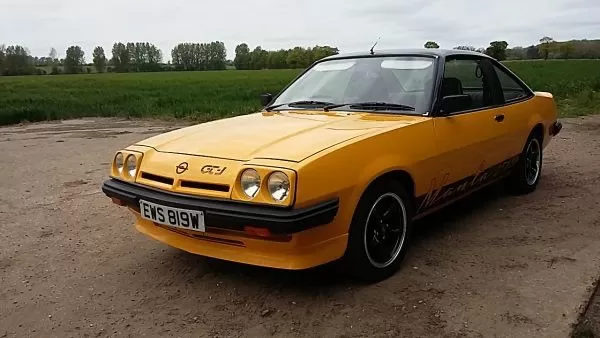 Opel Manta 80s Classic Car