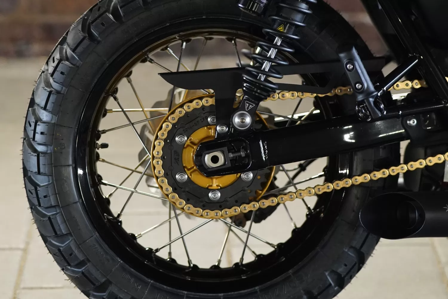 Custom Triumph Banshee T120 by LIND x Stockwell Design at Triumph London