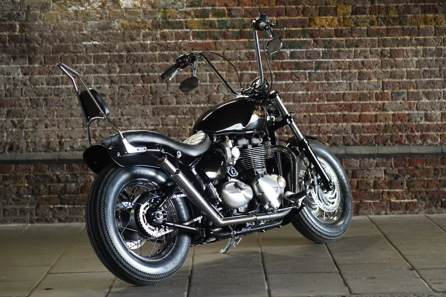 Custom Triumph Happy Days Speedmaster by Stockwell Design at Triumph London