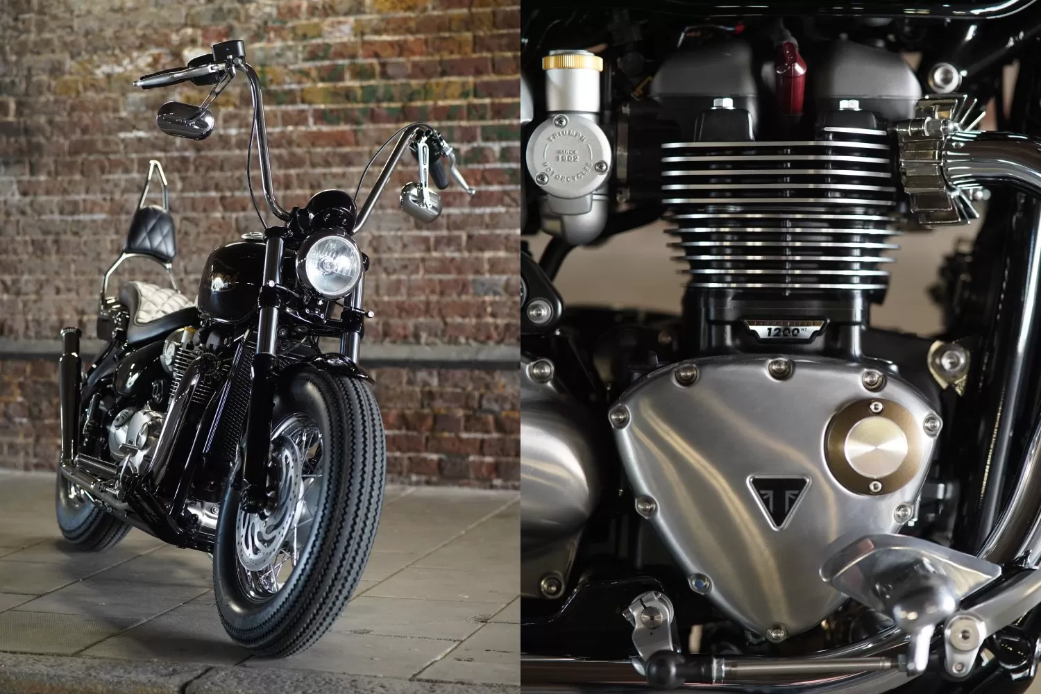 Custom Triumph Happy Days Speedmaster by Stockwell Design at Triumph London