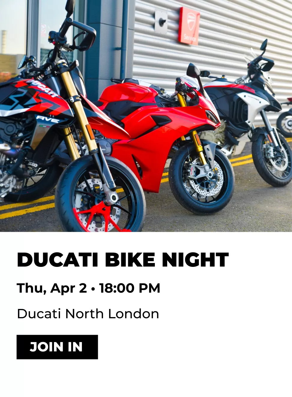 2 April 2026 - Ducati Bike Night