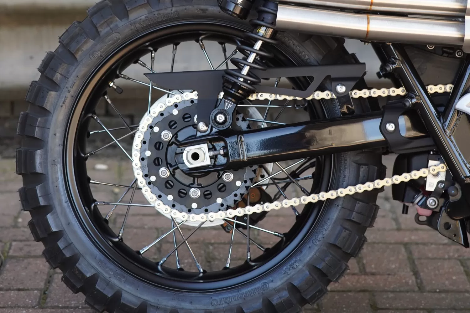 Custom Triumph Scrambler 62 by LIND x Stockwell Design at Triumph North London