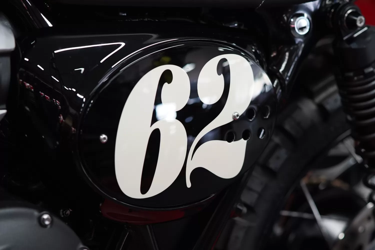 Custom Triumph Scrambler 62 by LIND x Stockwell Design at Triumph North London