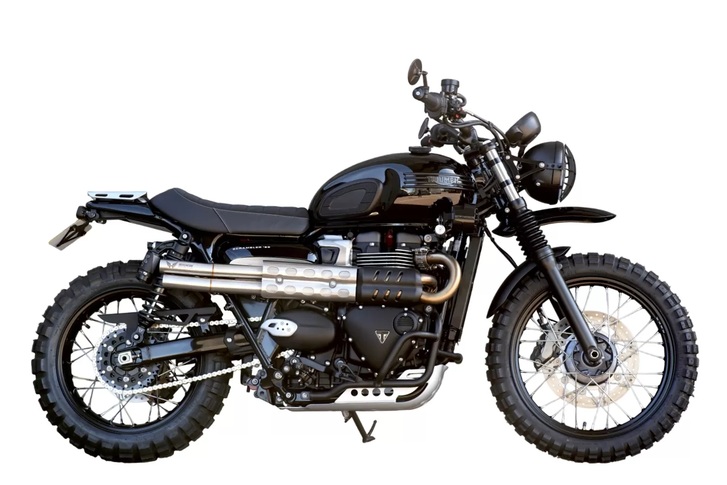 Custom Triumph Scrambler 62 900 Stockwell Design London