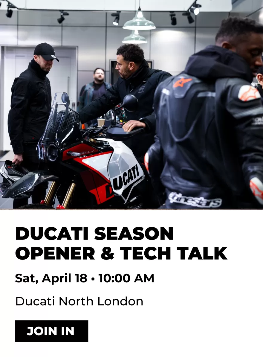 18 April 2026 - Ducati North London Season Opener Tech Talk