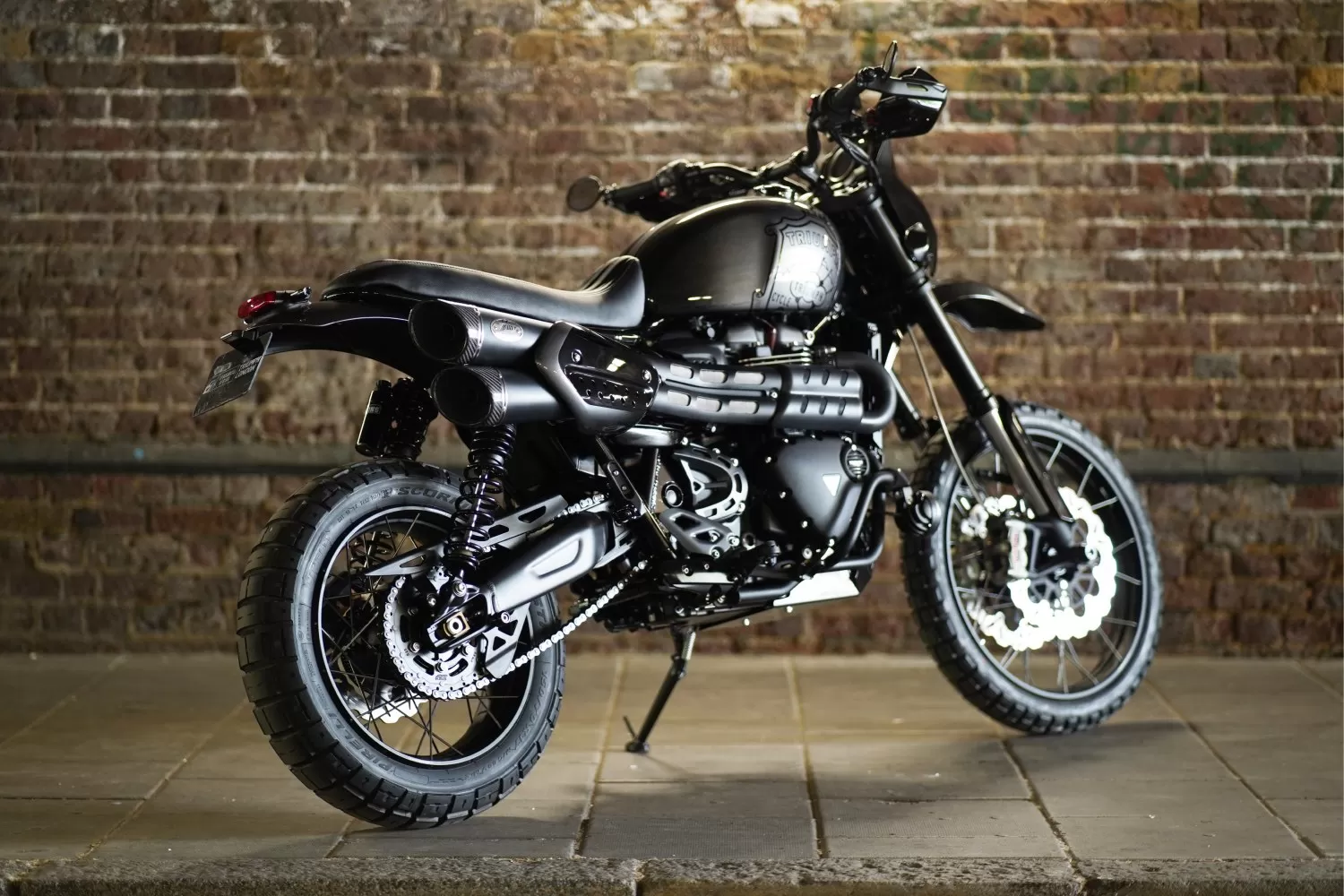 Custom Torrence Triumph Scrambler 1200 LIND Stockwell Design