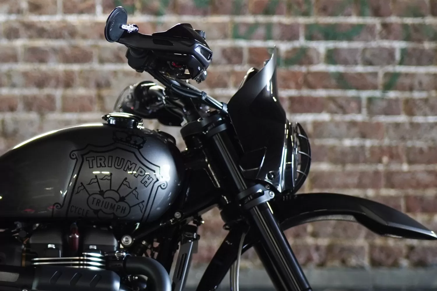 Custom Torrence Triumph Scrambler 1200 LIND Stockwell Design
