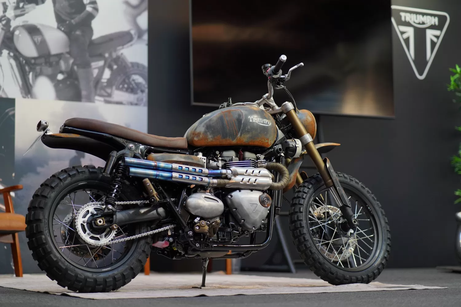 LIND Stockwell Design Bike Shed Show 2026 - Triumph Hell Bitch Custom