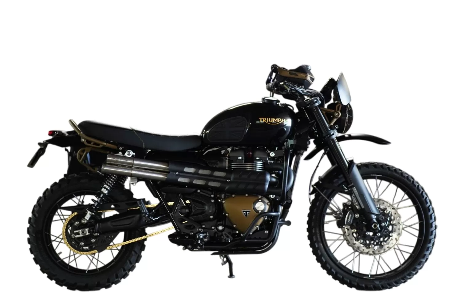 Custom Triumph Baja Dark Scrambler 1200 X LIND Stockwell Design