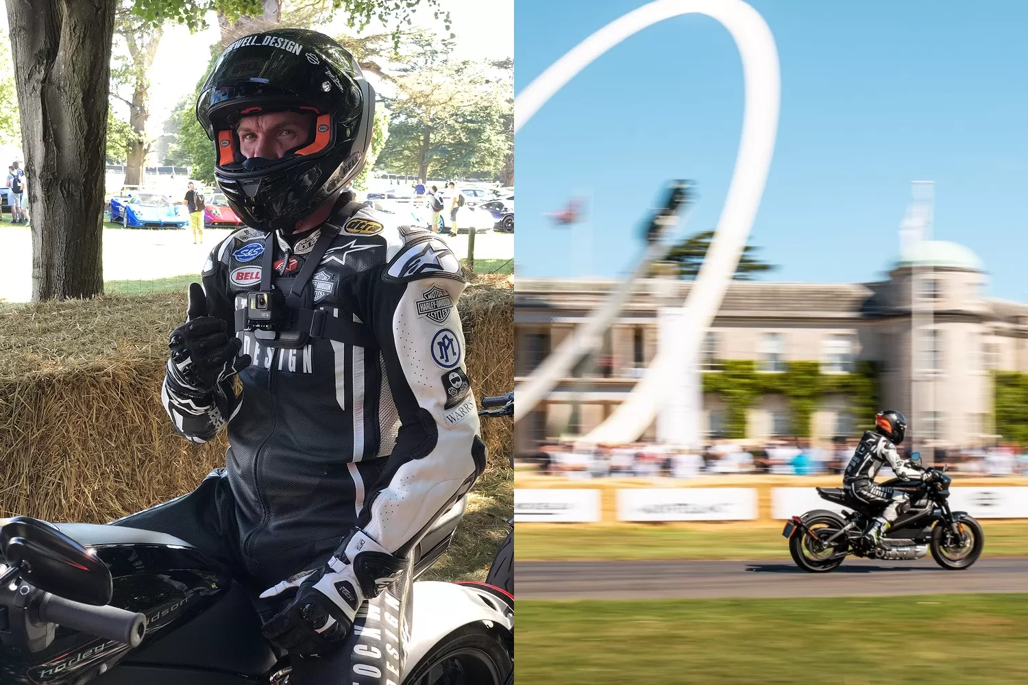 Stockwell Design at Goodwood Festival of Speed Charlie Stockwell Racing a Livewire at Goodwood Festival of Speed