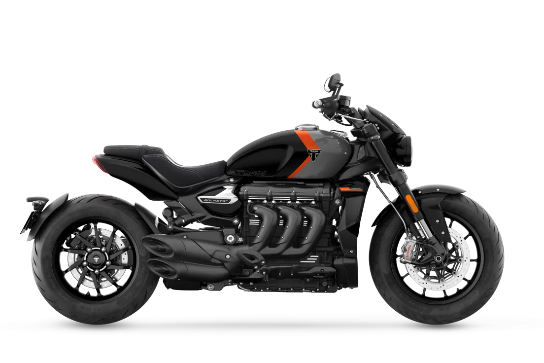 MY27 Triumph Rocket 3 Storm R in Sapphire Black