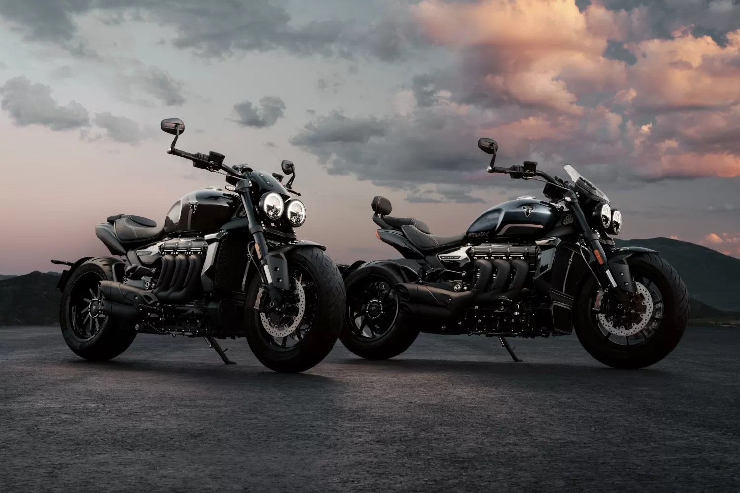 MY27 Triumph Rocket 3 Storm models in new colours