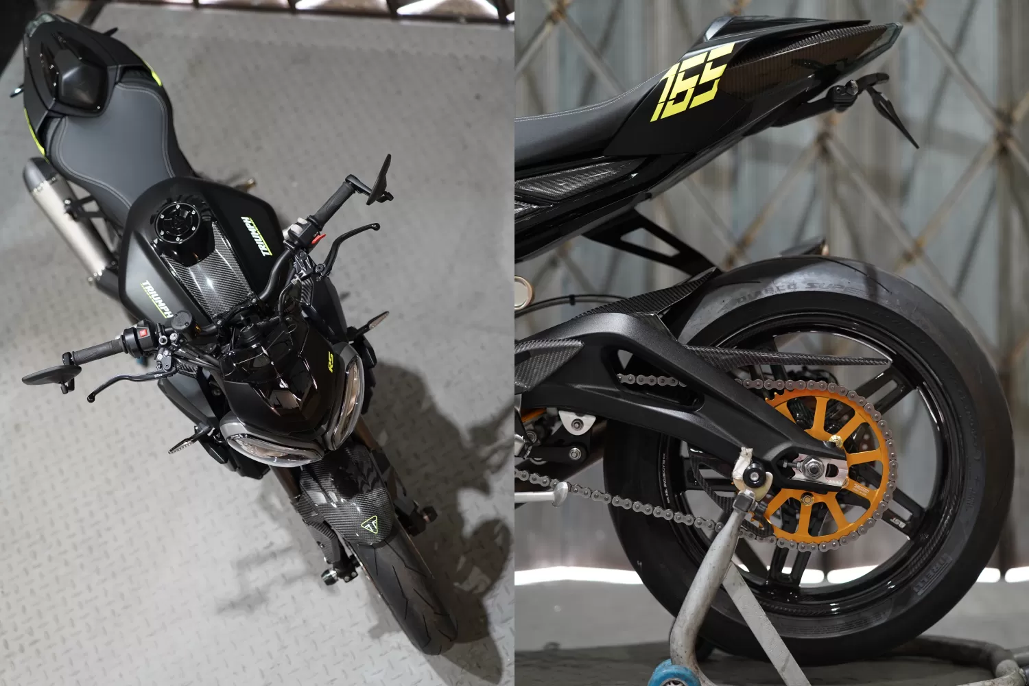 Custom Triumph AERO RS765 by LIND x Stockwell Design