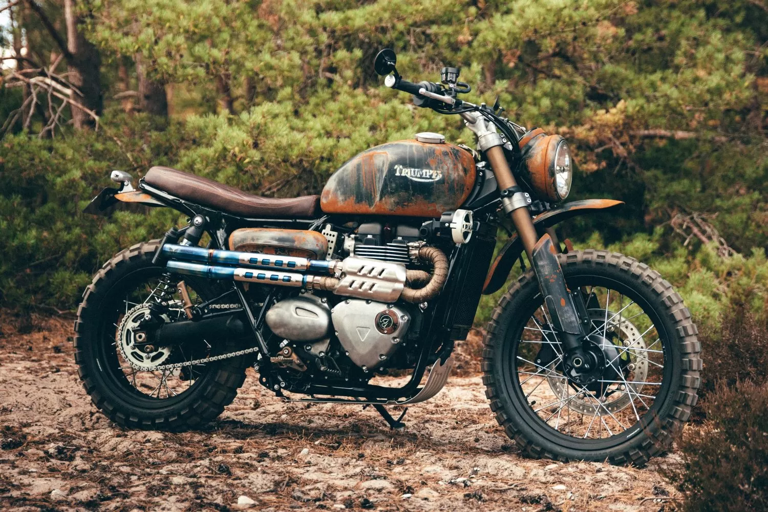 Custom Triumph AERO 765RS by LIND x Stockwell Design