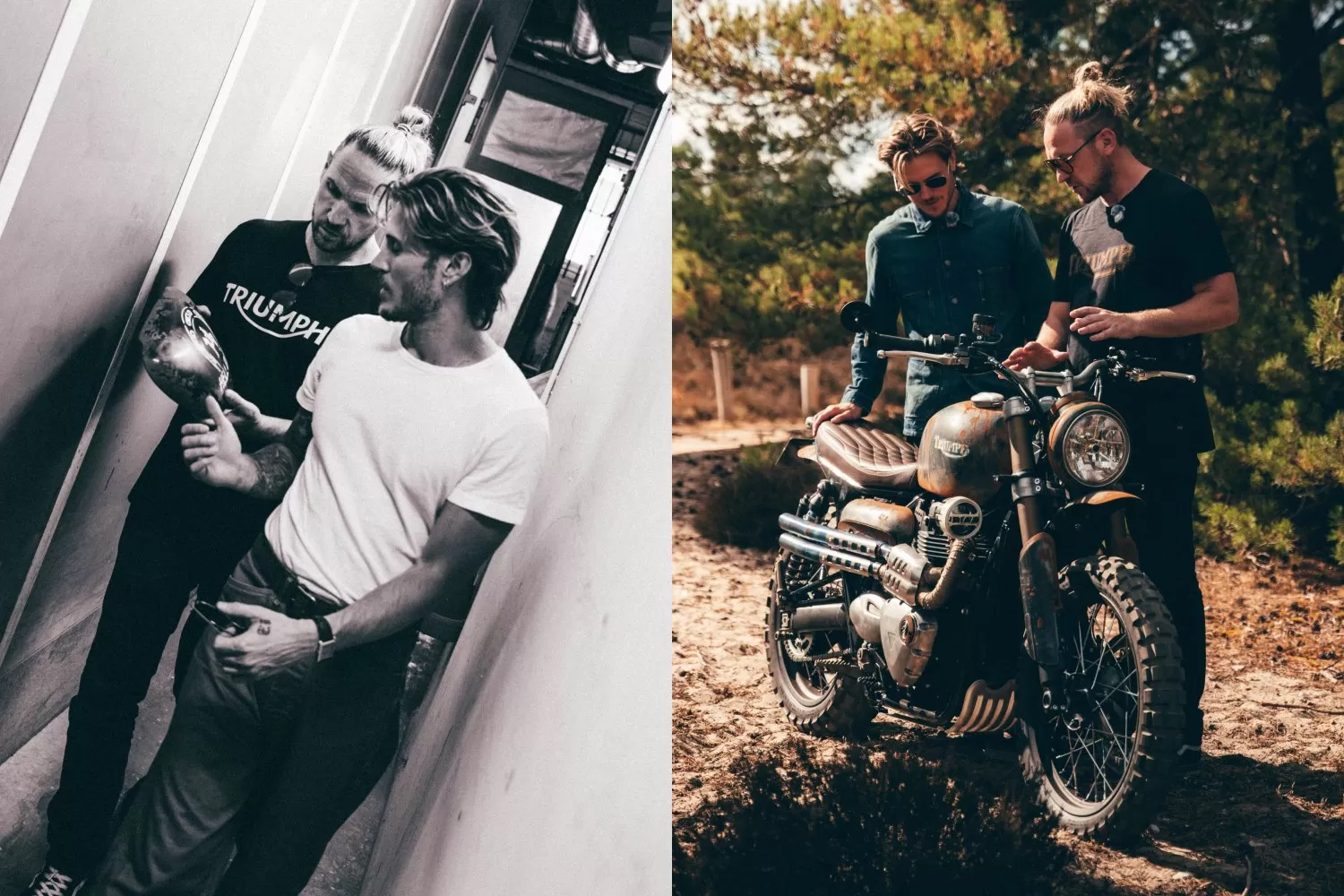 Custom Triumph AERO RS765 by LIND x Stockwell Design