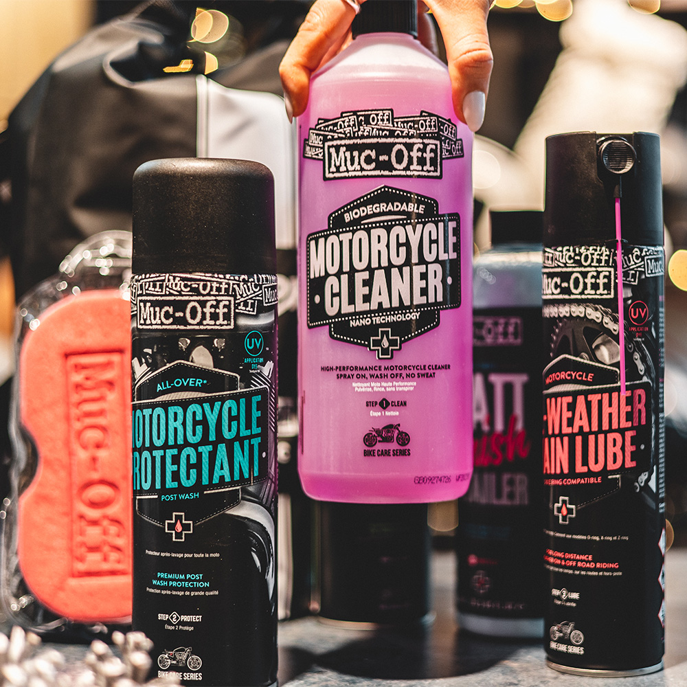 motorcycle cleaning products